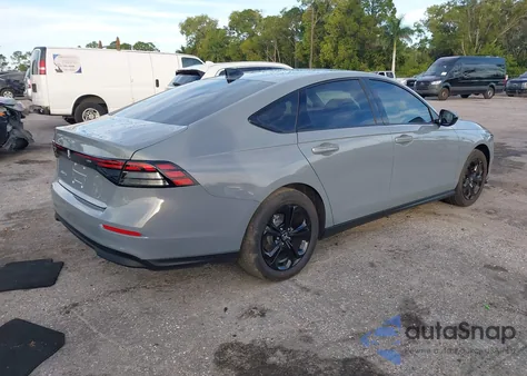 2025 Honda Accord Se z USA, uszkodzony, nr VIN 1HGCY1F42SA069955